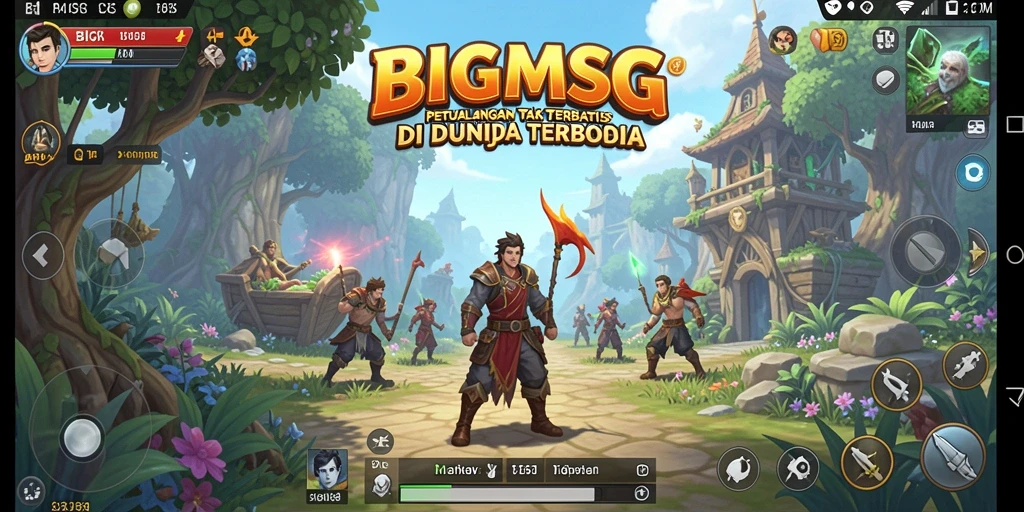 Gameplay mendebarkan di dunia terbuka BIGMSG.
