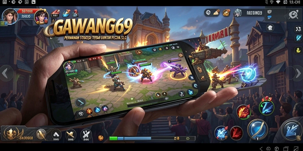 Tampilan gameplay menarik dengan elemen strategi mendalam.